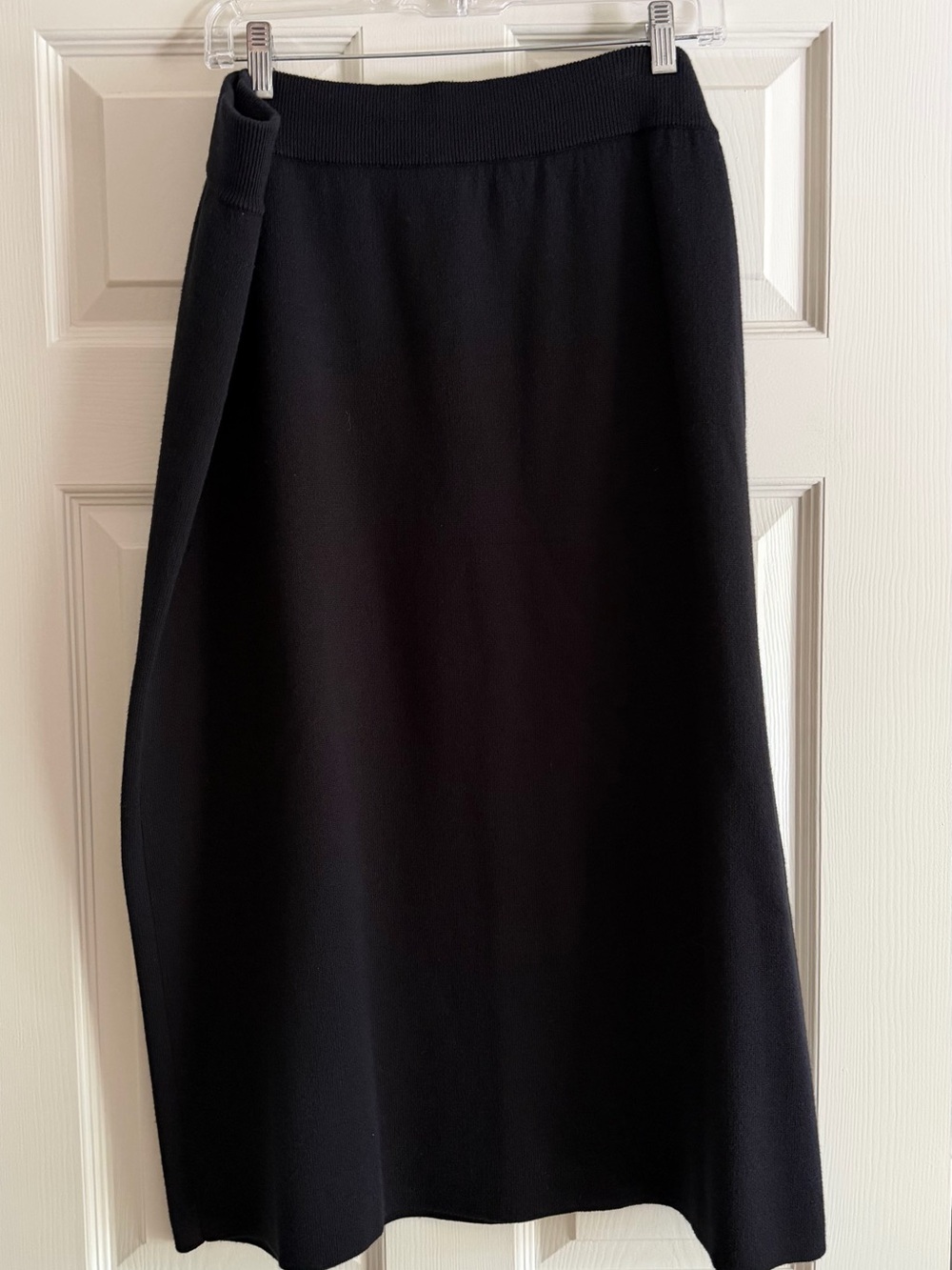 Nordstrom Black Knit Pencil Skirt